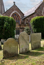 Very old gravestones