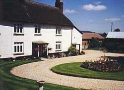 16th century thatched farmhouse